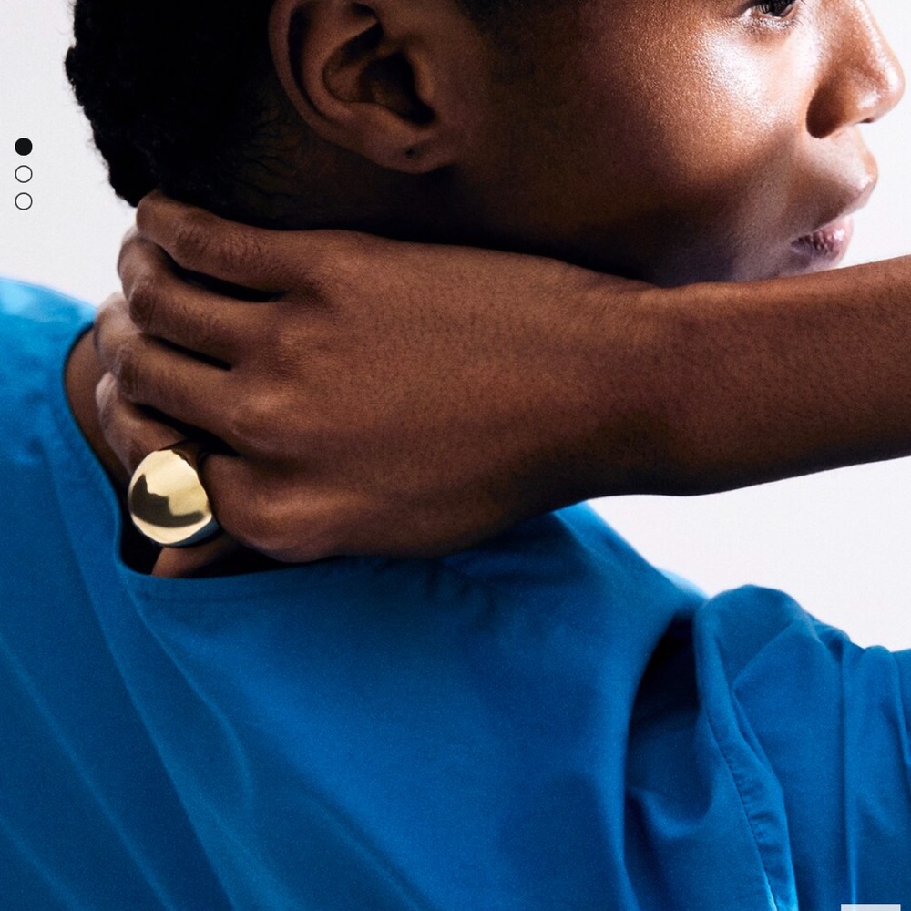 Zara large dome ring